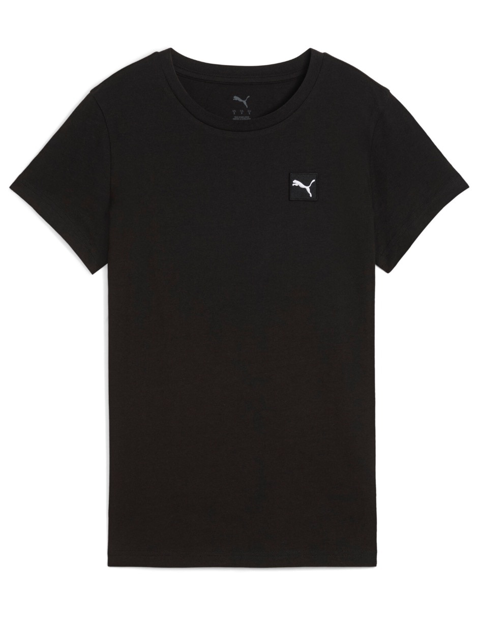 Playera manga corta Ess Elevated Eee cuello redondo para mujer 3