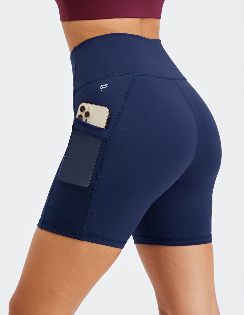 SHORT FABLETICS FLAP, XCH, AZUL MARINO