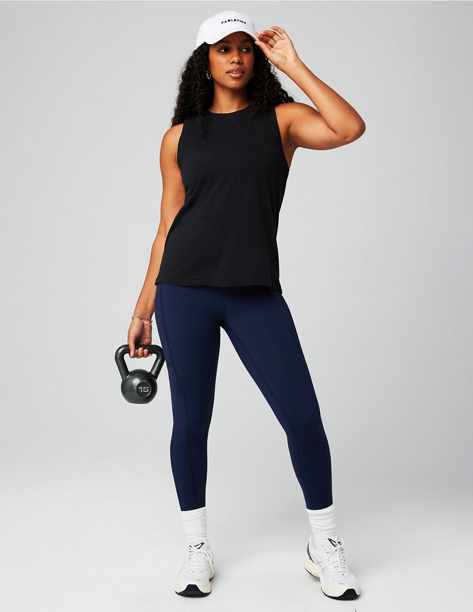 PLAYERA FABLETICS FLAP-FT5, XCH, NEGRO
