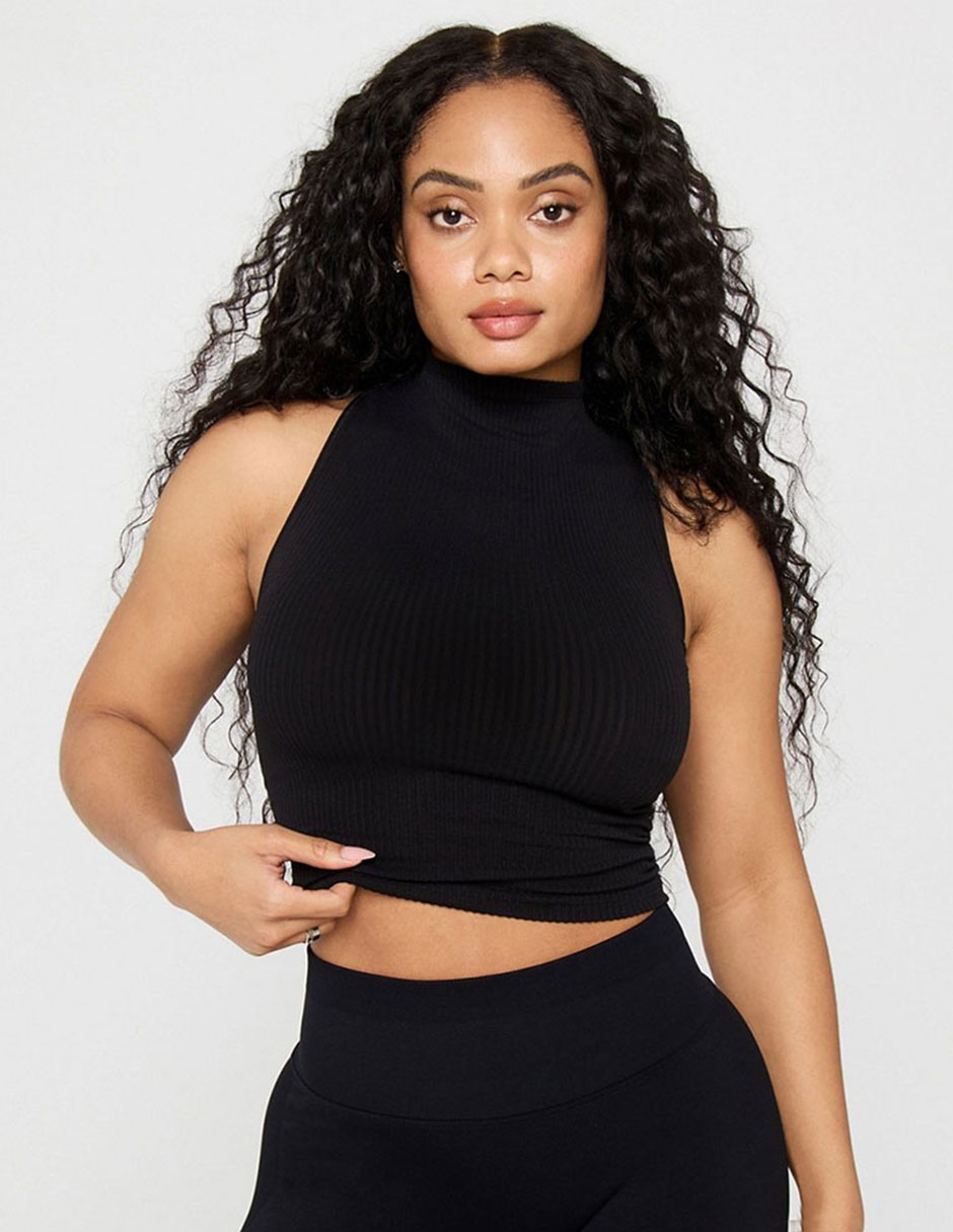 Playera cuello alto para mujer Playera cuello alto para mujer
