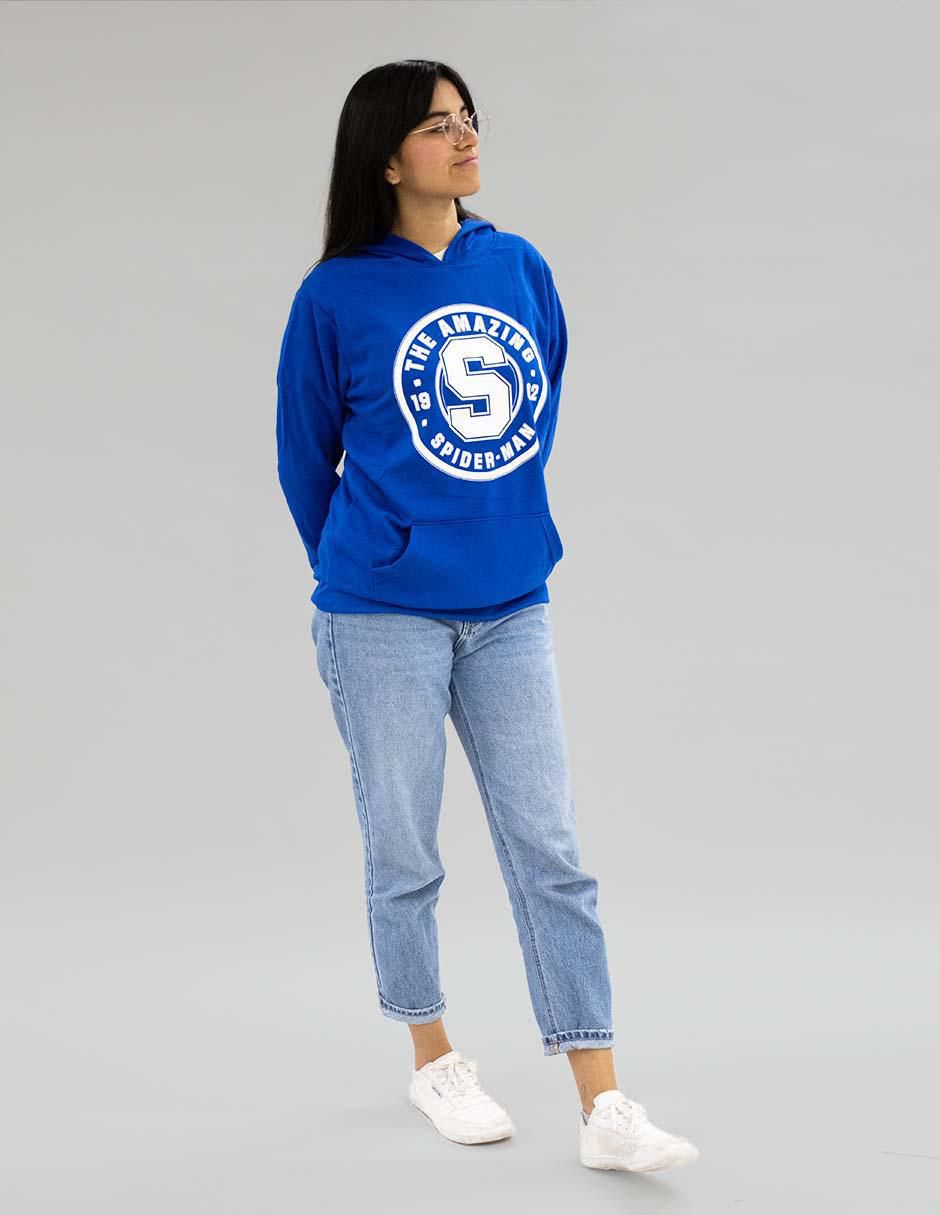 Sudadera con capucha y bolsa para mujer 3