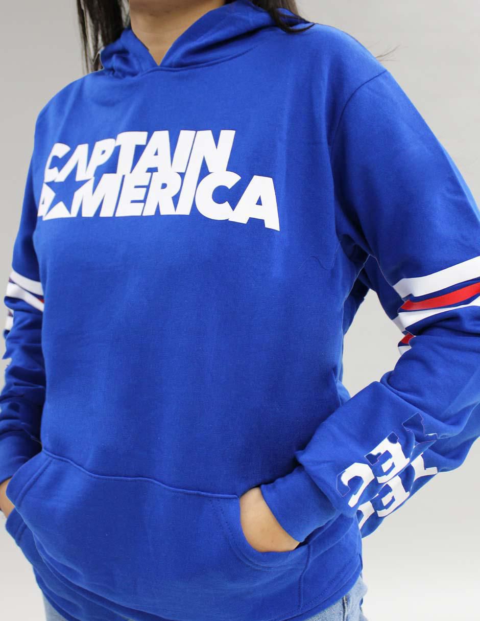 Sudadera con capucha y bolsa para mujer 2