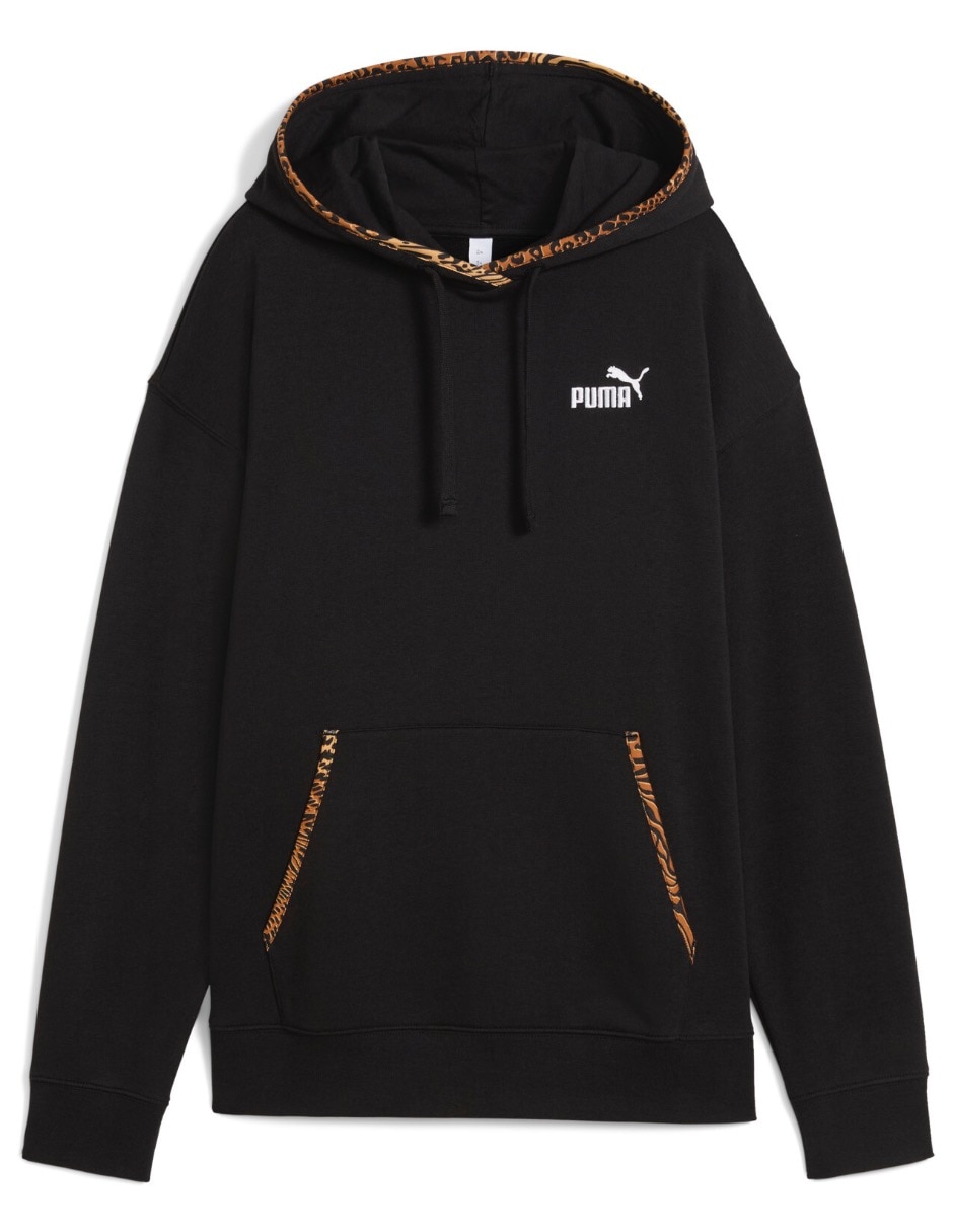 Sudadera con capucha y bolsa para mujer