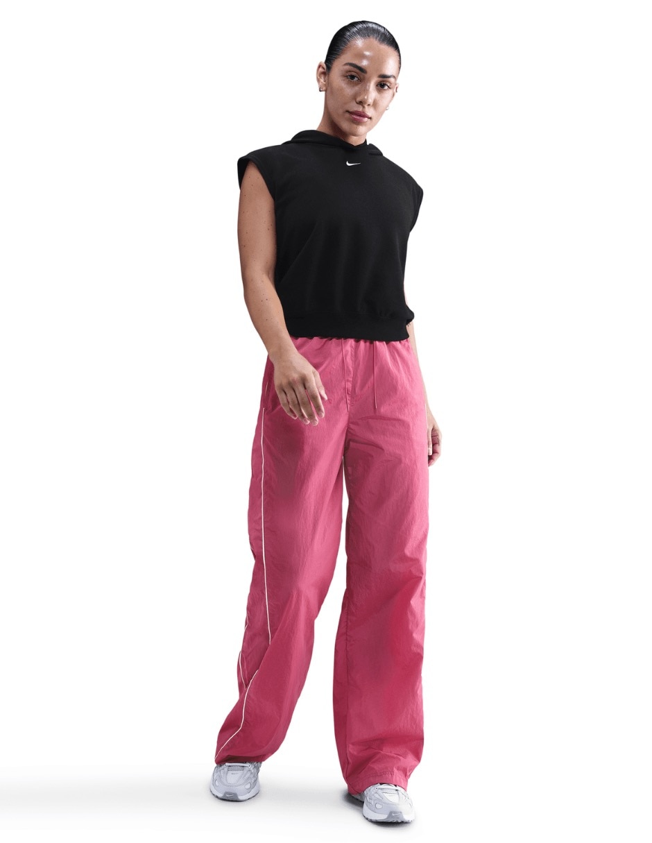 Pants regular con elástico para mujer
