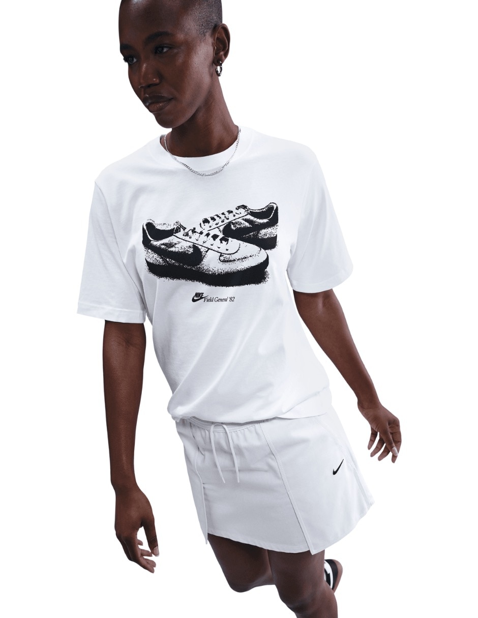 Playera manga corta Sportswear cuello redondo para mujer 5