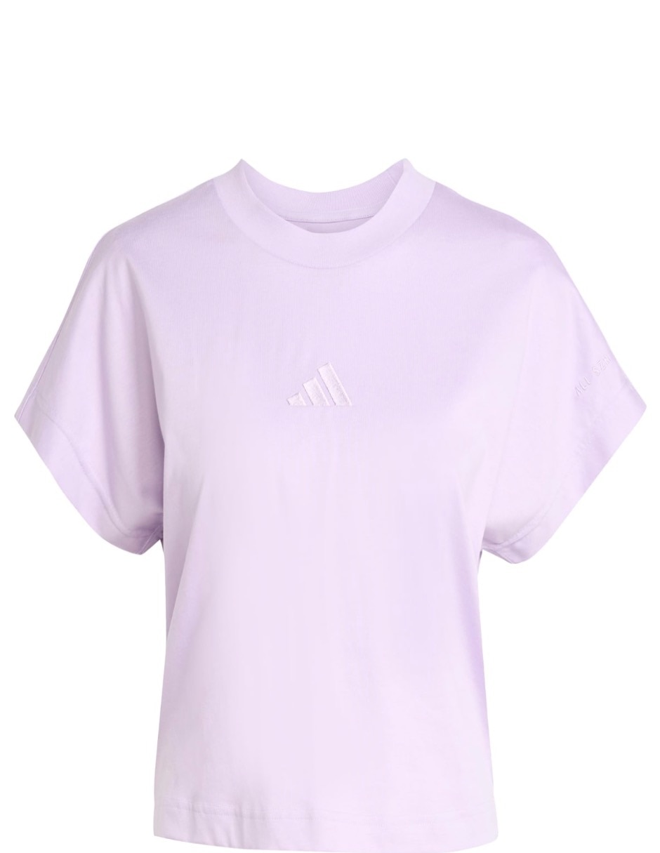 Playera manga corta All SZN cuello redondo para mujer