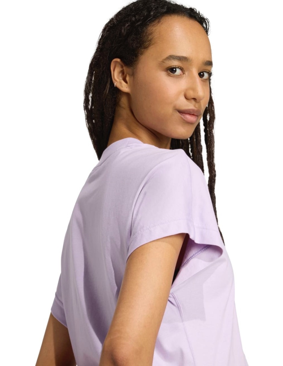 Playera manga corta All SZN cuello redondo para mujer 5