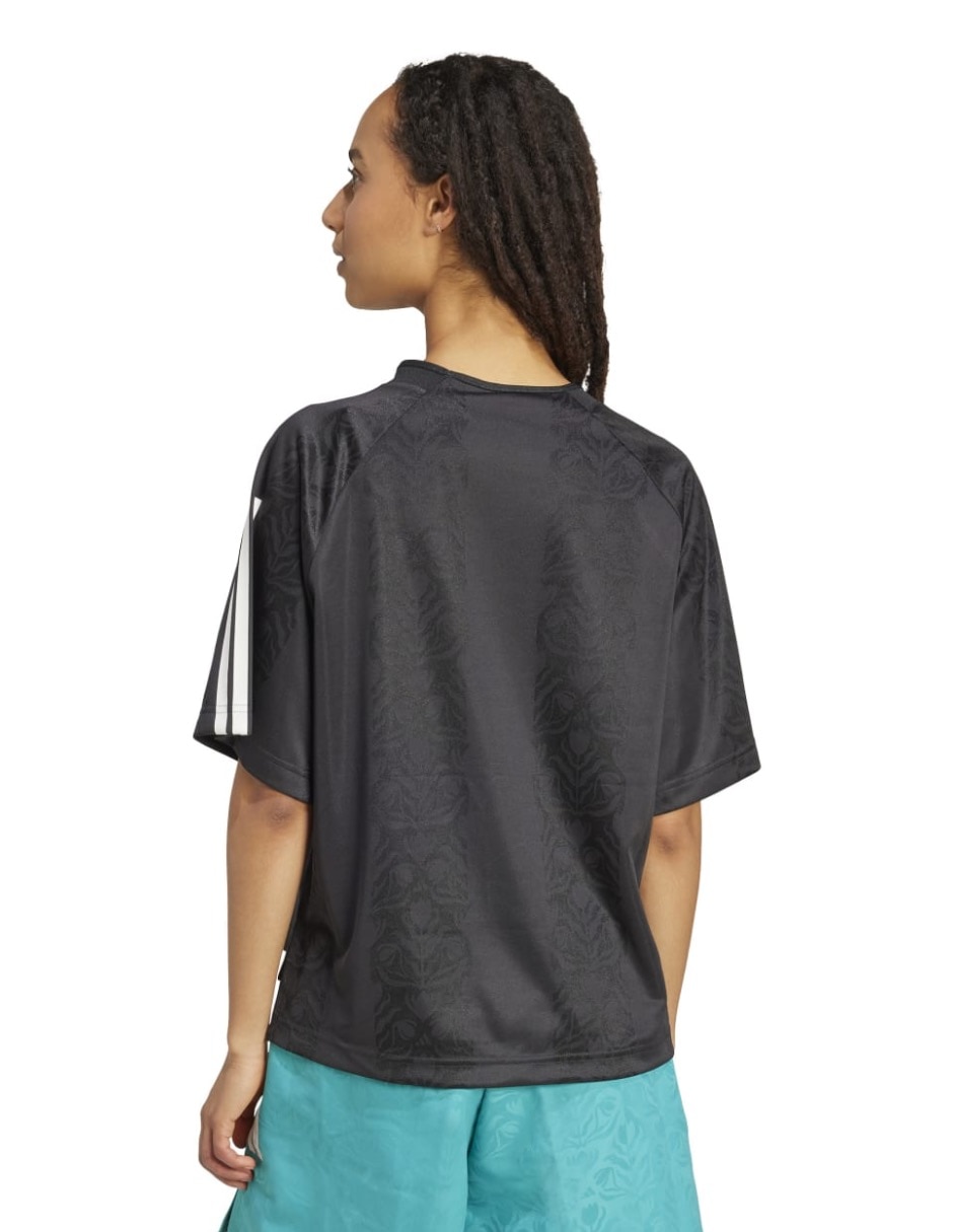 Playera manga corta House Of Tiro cuello redondo para mujer 3