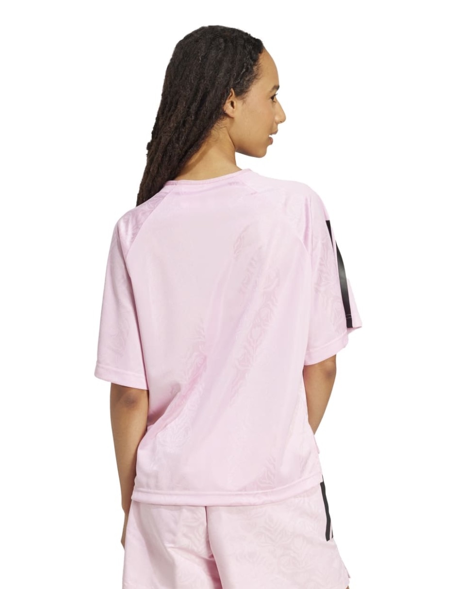 Playera manga corta House Of Tiro cuello redondo para mujer 6