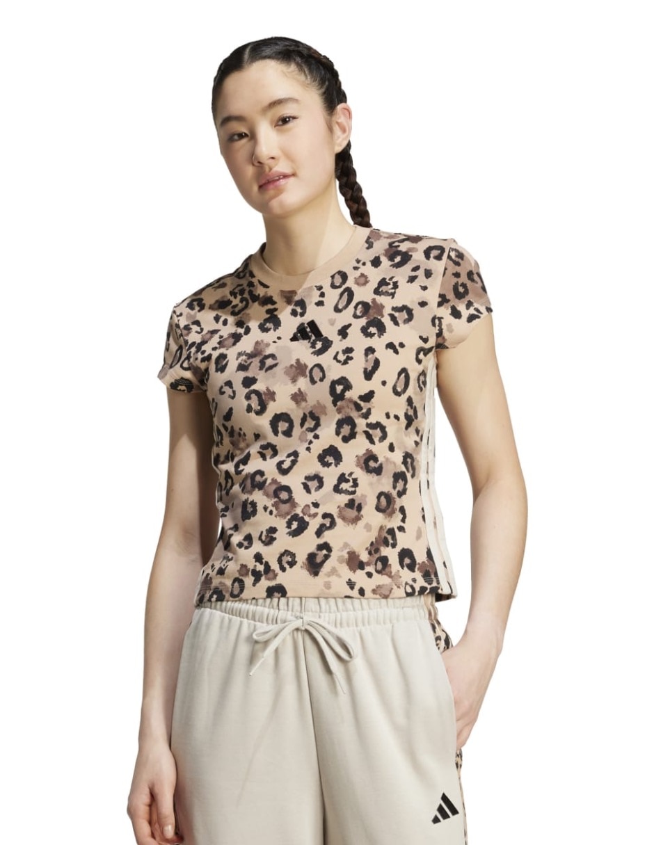 Playera manga corta Seasonals cuello redondo para mujer 1
