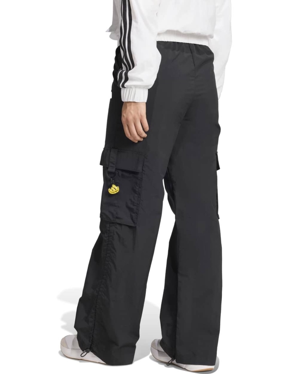 Pants regular con elástico para mujer 2
