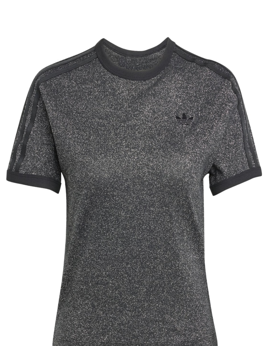 Playera manga corta Adicolor cuello redondo para mujer 2