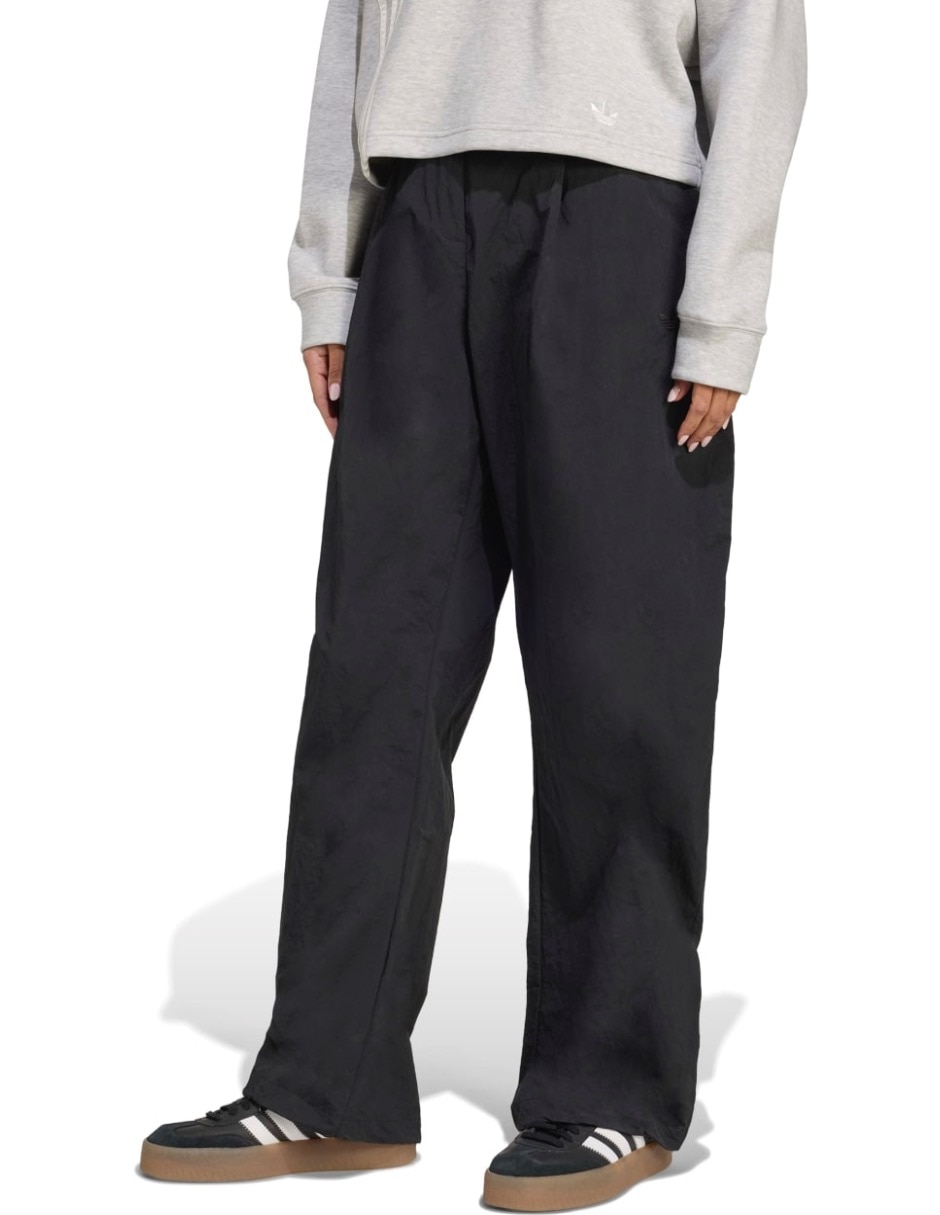 Pants regular con elástico para mujer
