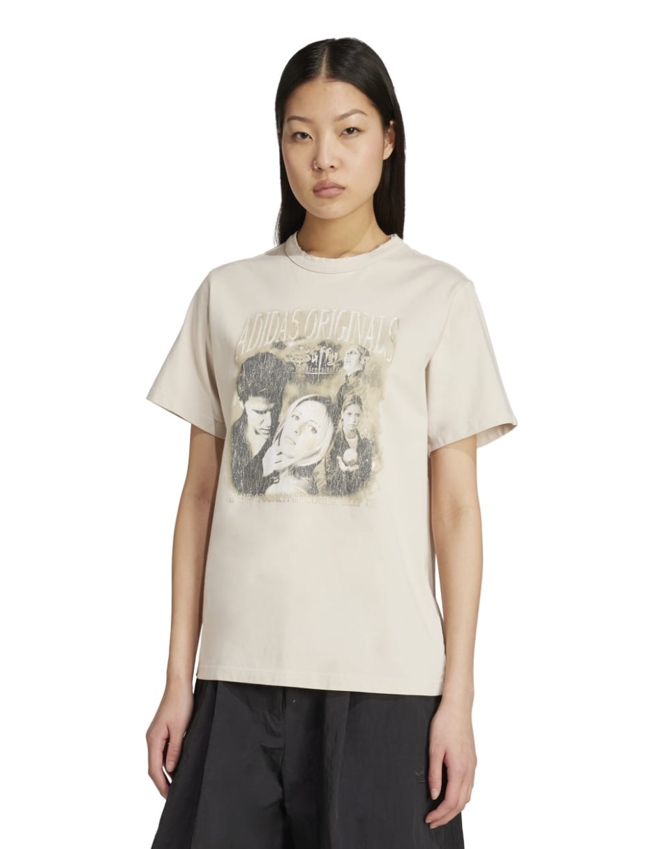 Playera manga corta Disney cuello redondo para mujer