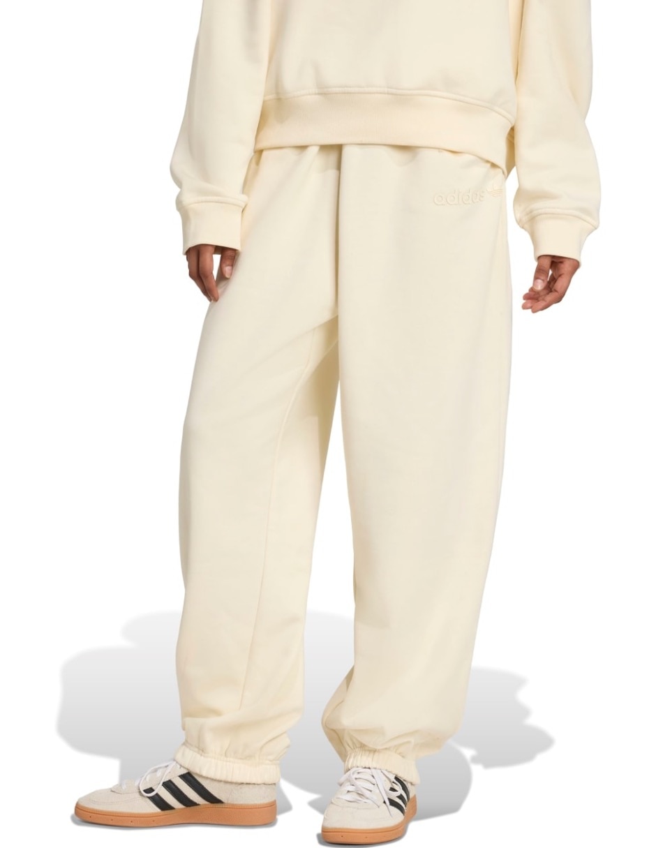 Pants regular con elástico para mujer
