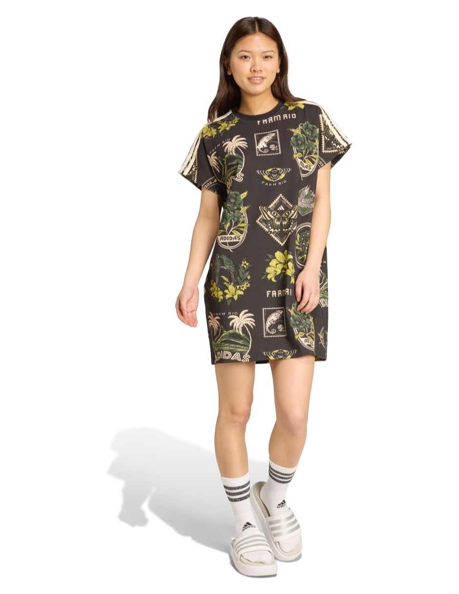 Vestido corto casual Farm para mujer