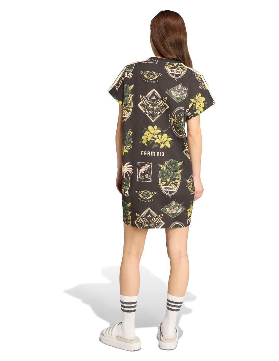 Vestido corto casual Farm para mujer 3