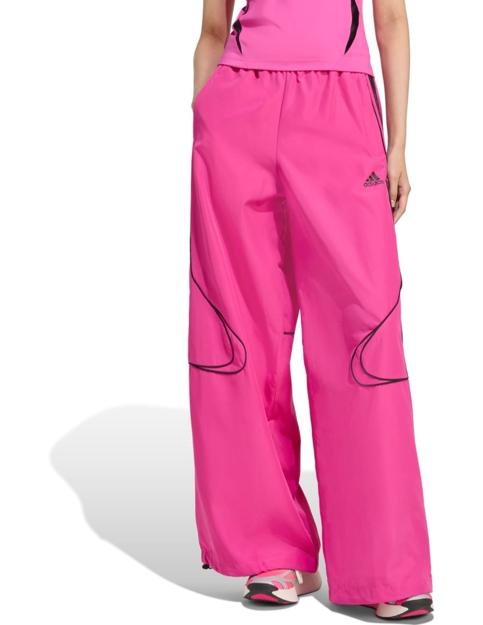 Pants regular con elástico para mujer
