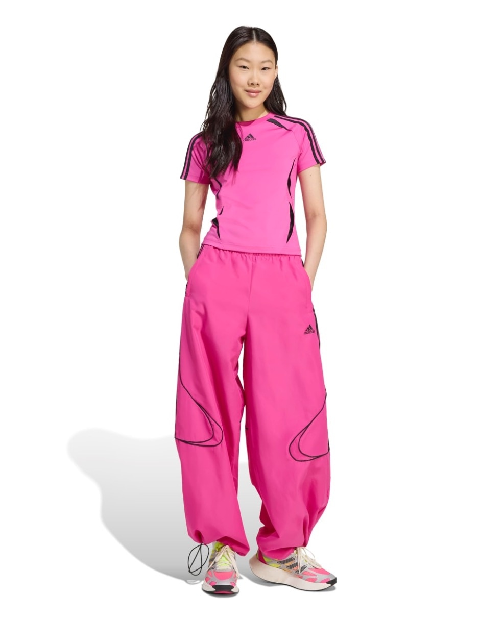 Pants regular con elástico para mujer 3