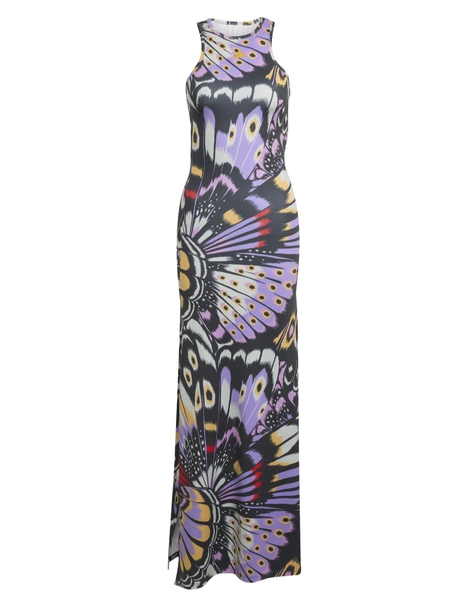 Vestido largo casual Farm para mujer 2