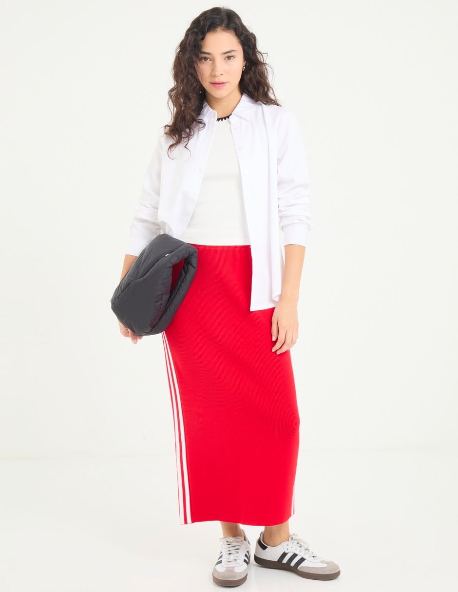 Falda crop a la cintura 3