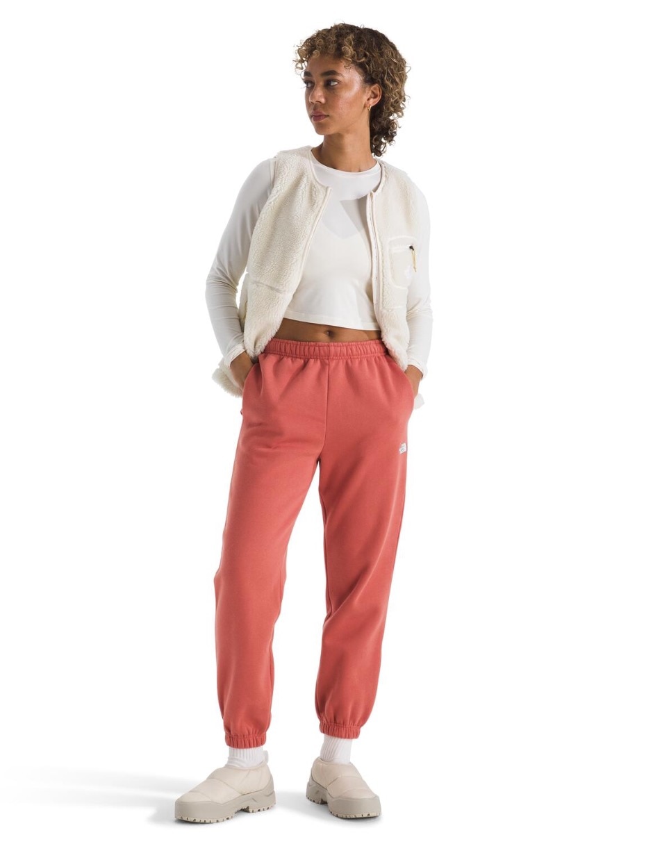 Pants regular con elástico para mujer 3