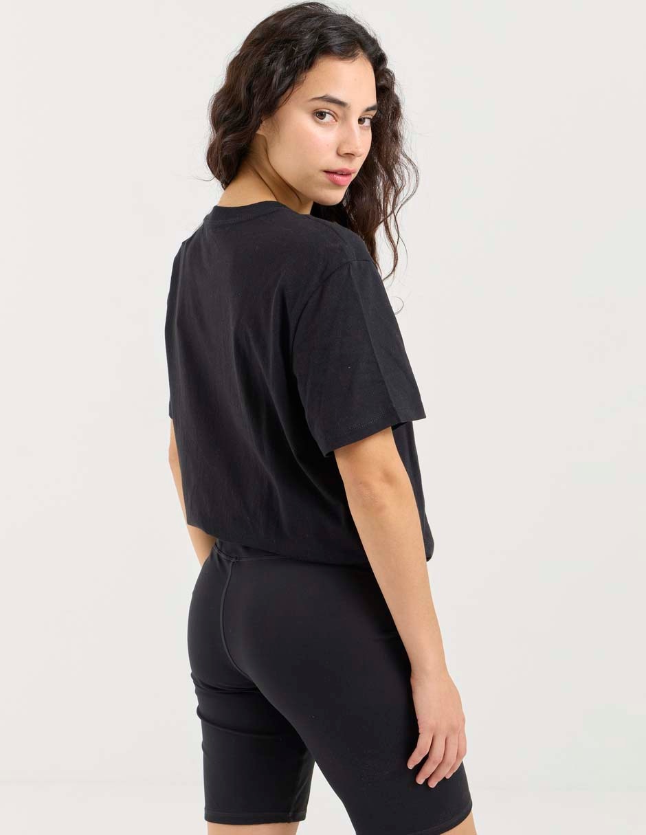 Playera manga corta cuello redondo para mujer 2