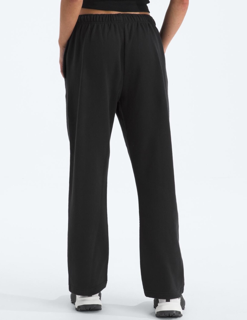 Pants straight con elástico para mujer 2