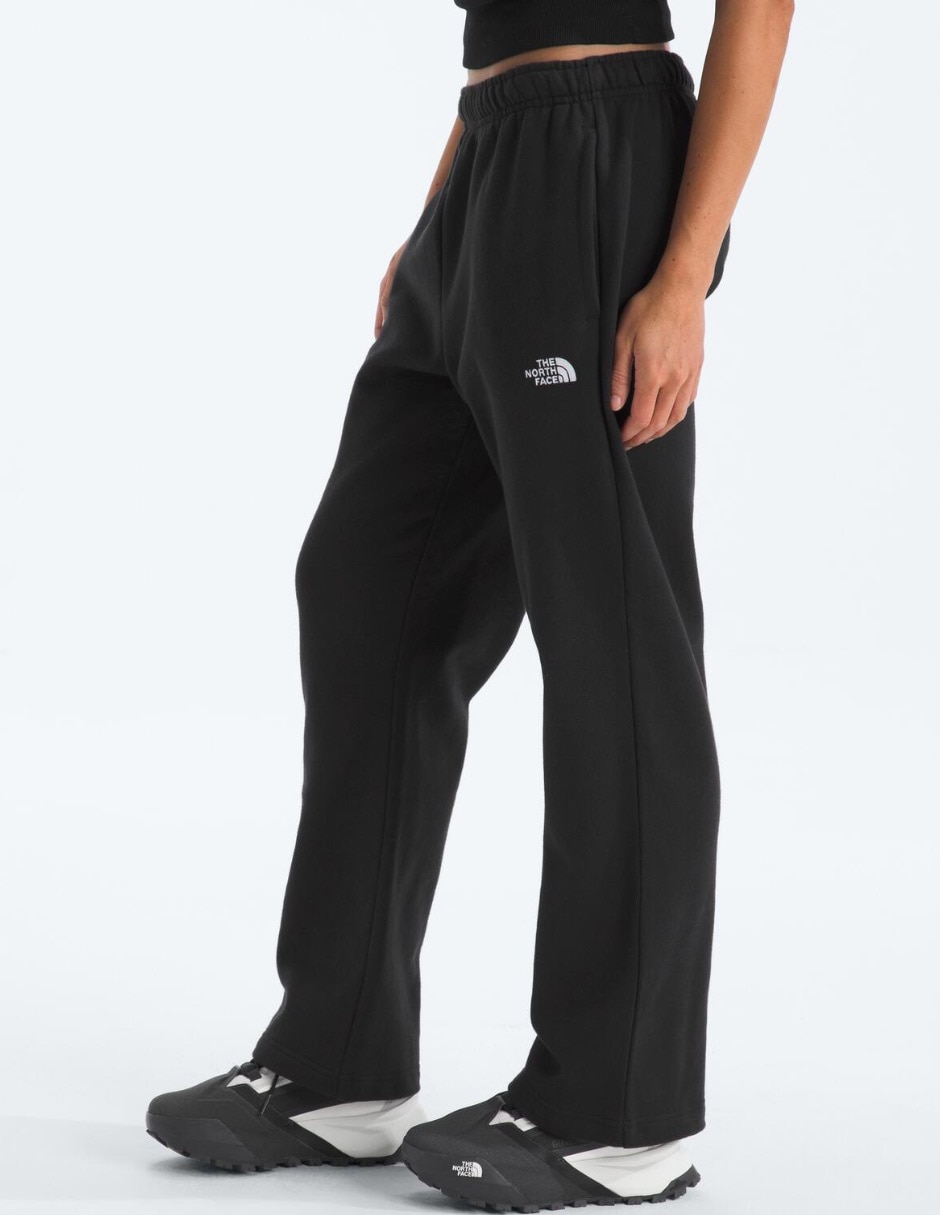 Pants straight con elástico para mujer 4