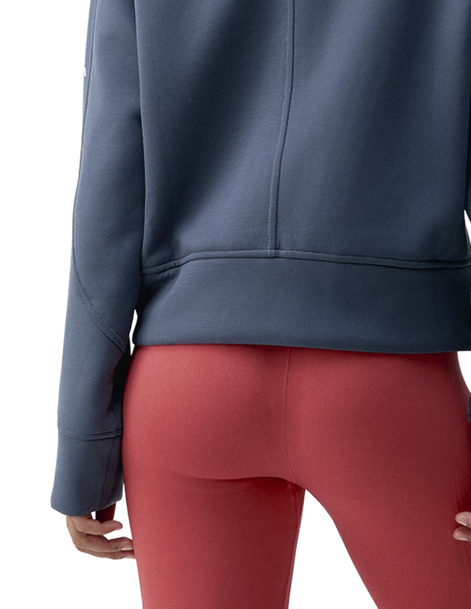 Sudadera con capucha y bolsa para mujer 6
