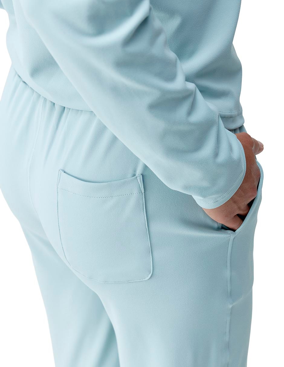 Pants slim con agujeta para mujer 5