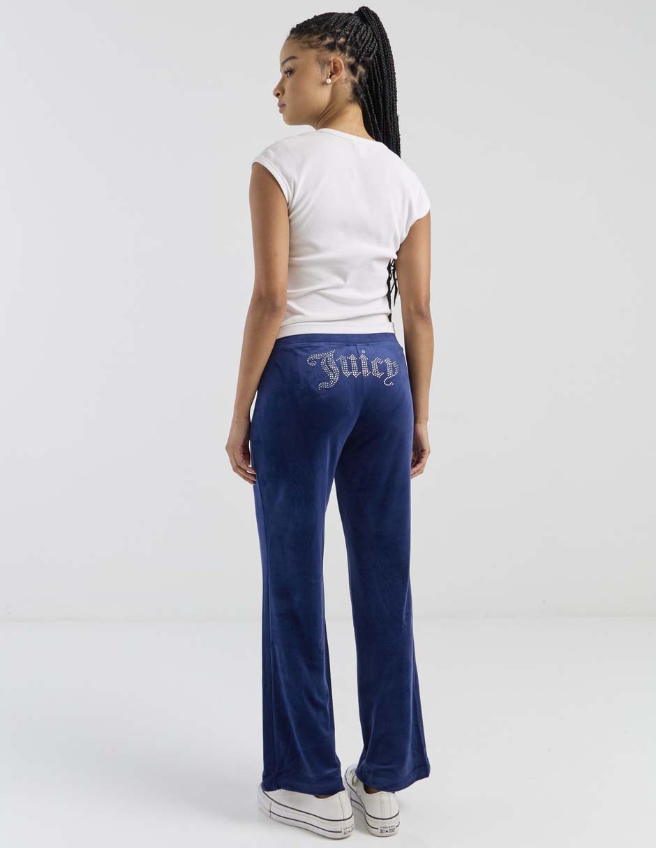 Pants regular con elástico para mujer 2