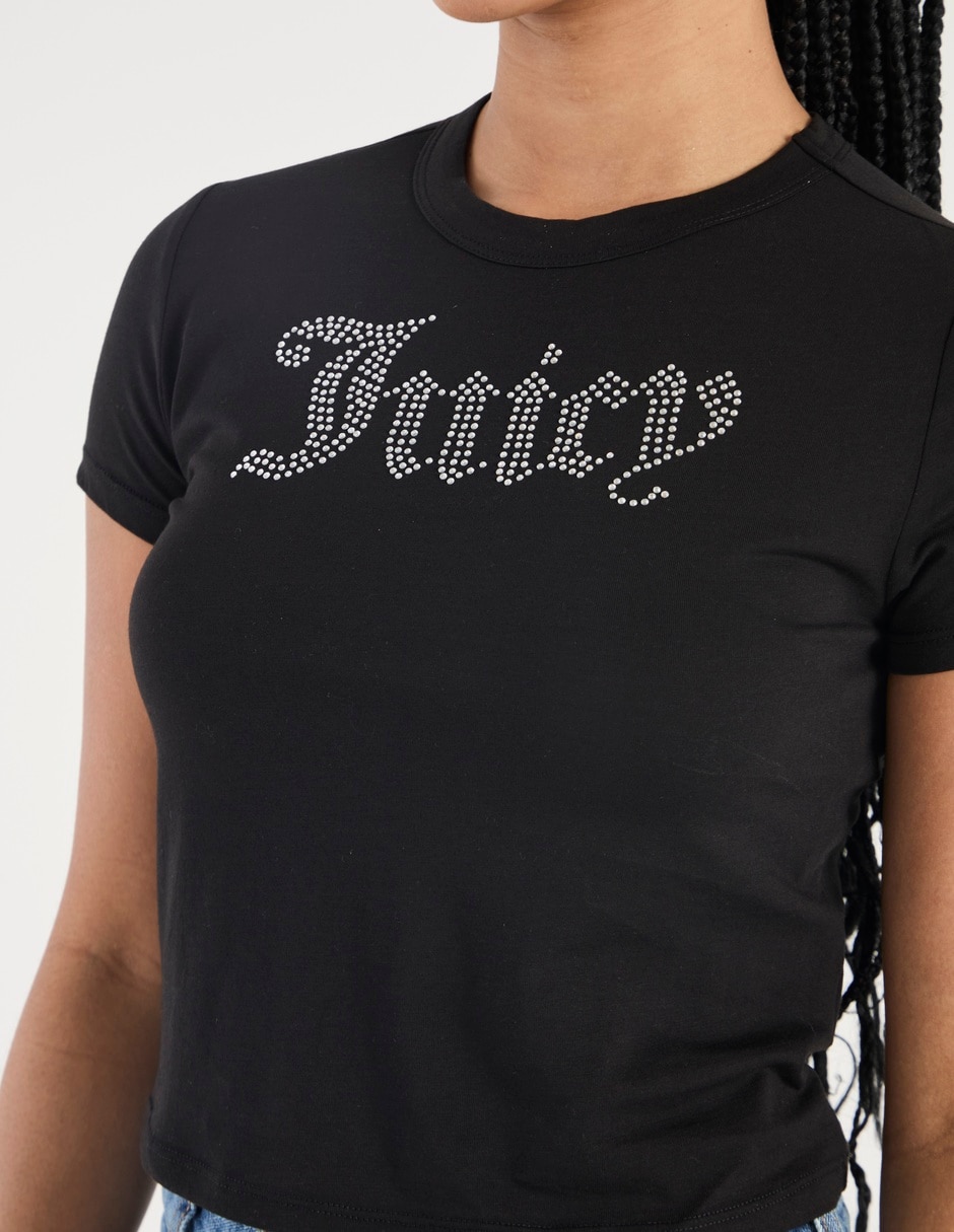 Playera manga corta Juicy Couture cuello redondo para mujer