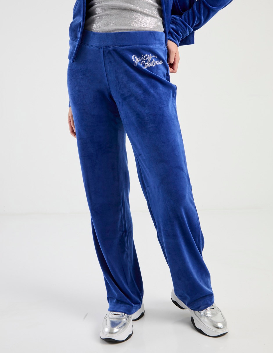 Pants regular con pretina para mujer