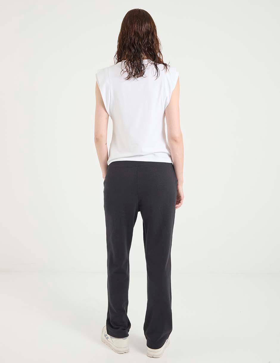 Pants regular con agujeta para mujer 2
