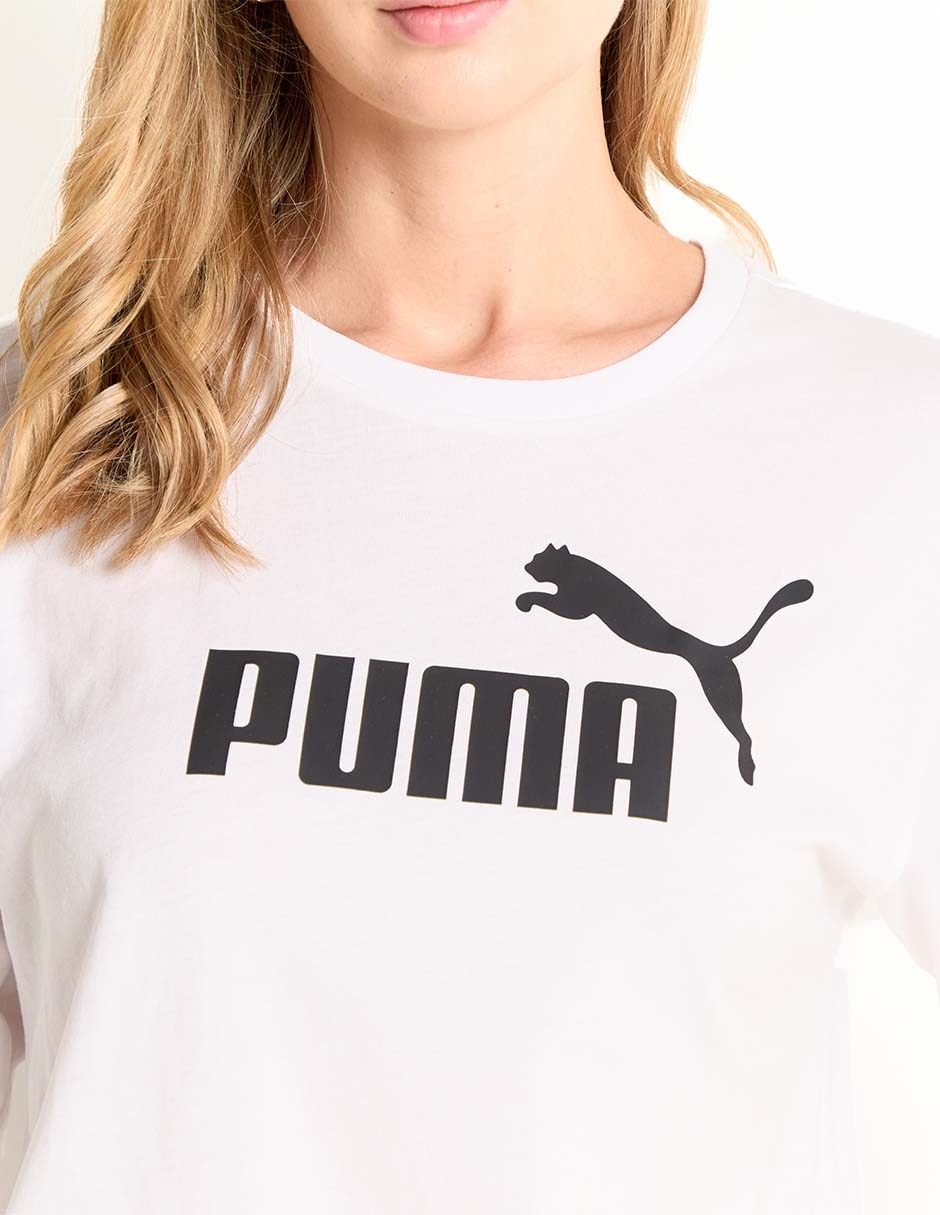 Playera manga corta Essentials Foundation cuello redondo para mujer 3