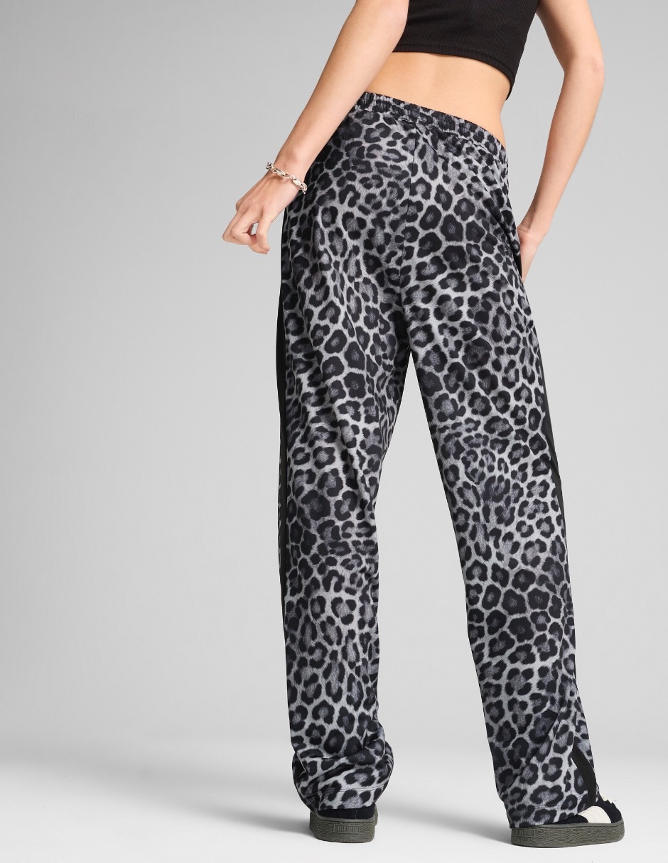 Pants regular T7 Leo Luxe con elástico para mujer 5