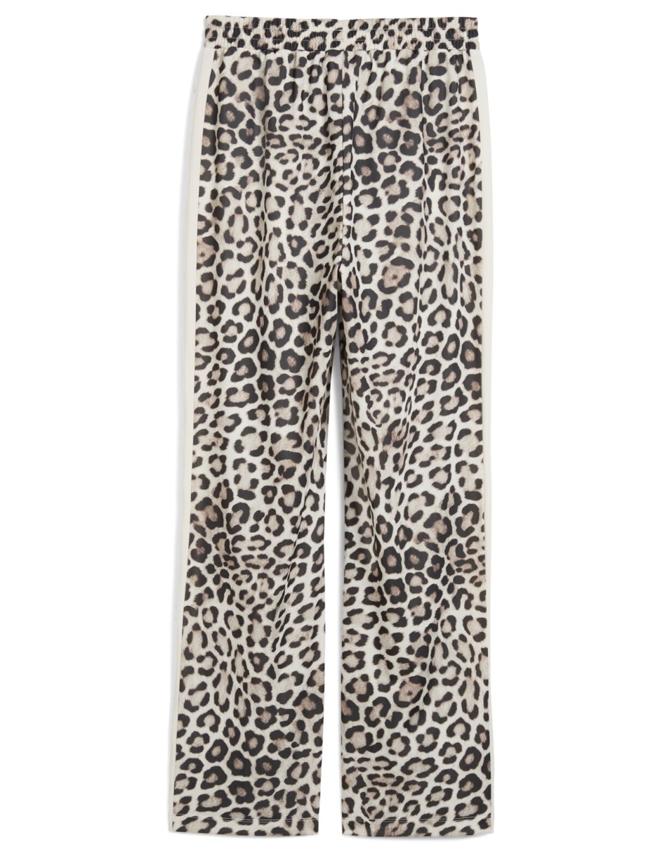 Pants regular con elástico para mujer 2