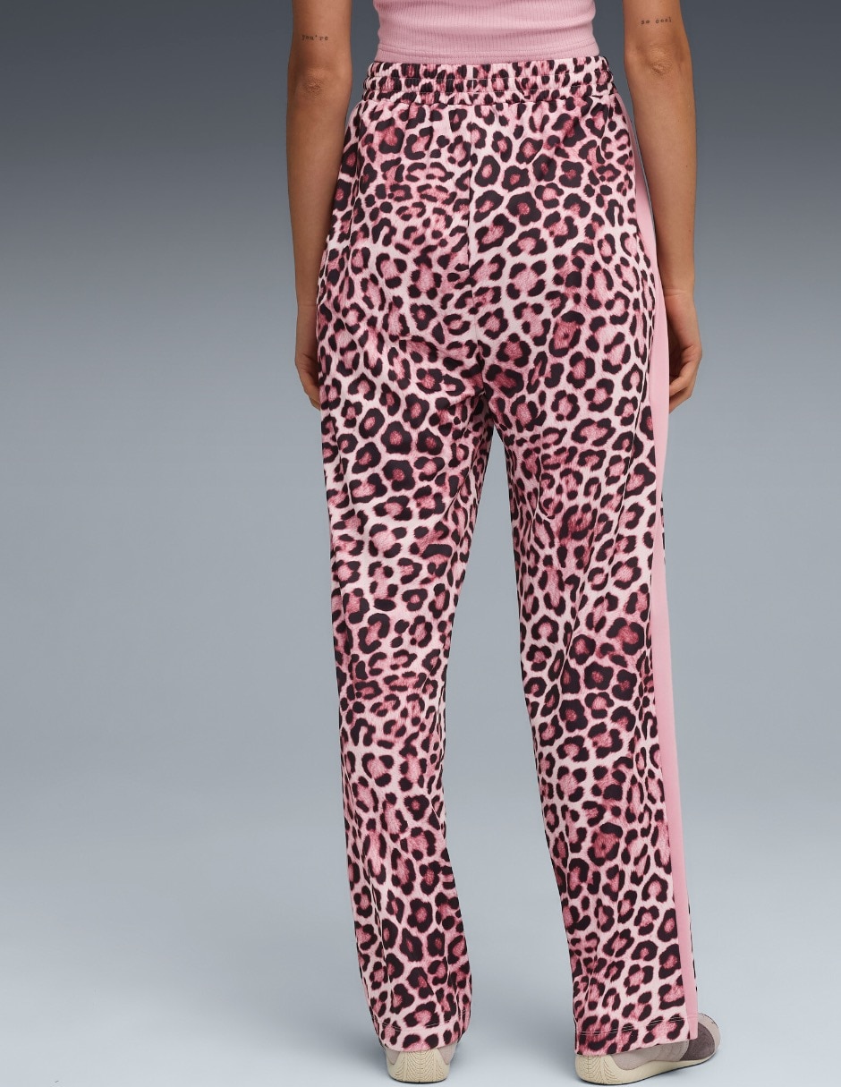 Pants regular con elástico para mujer 3