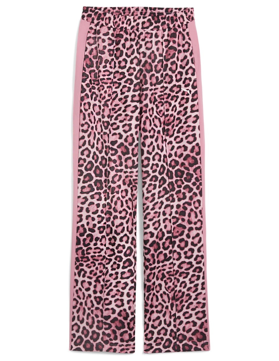 Pants regular con elástico para mujer 5