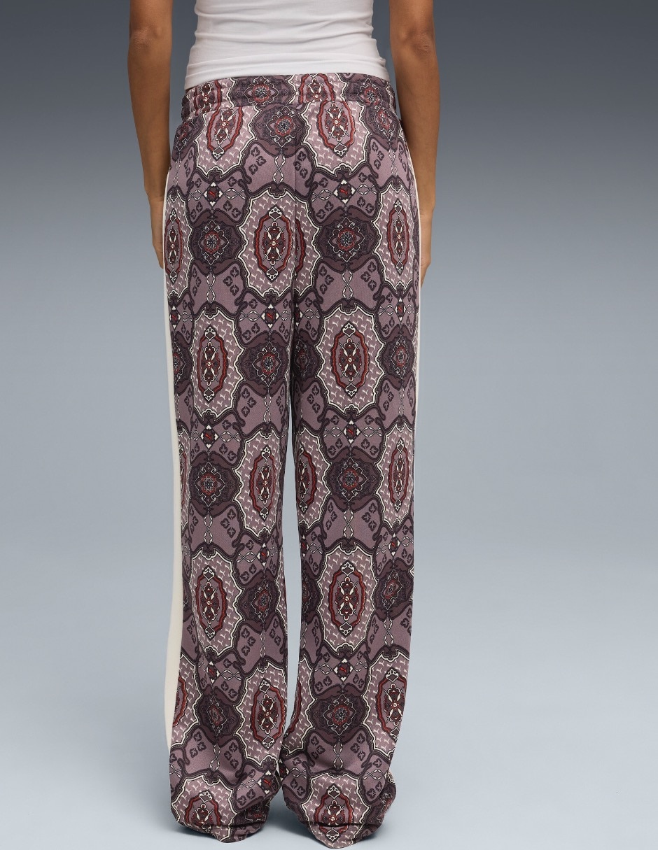 Pants regular con elástico para mujer 5