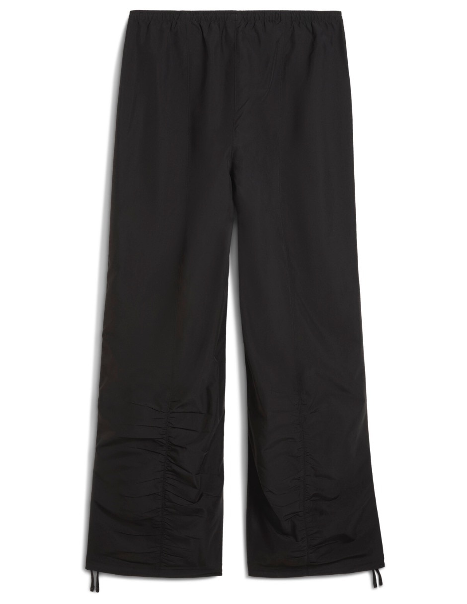 Pants regular con elástico para mujer 2
