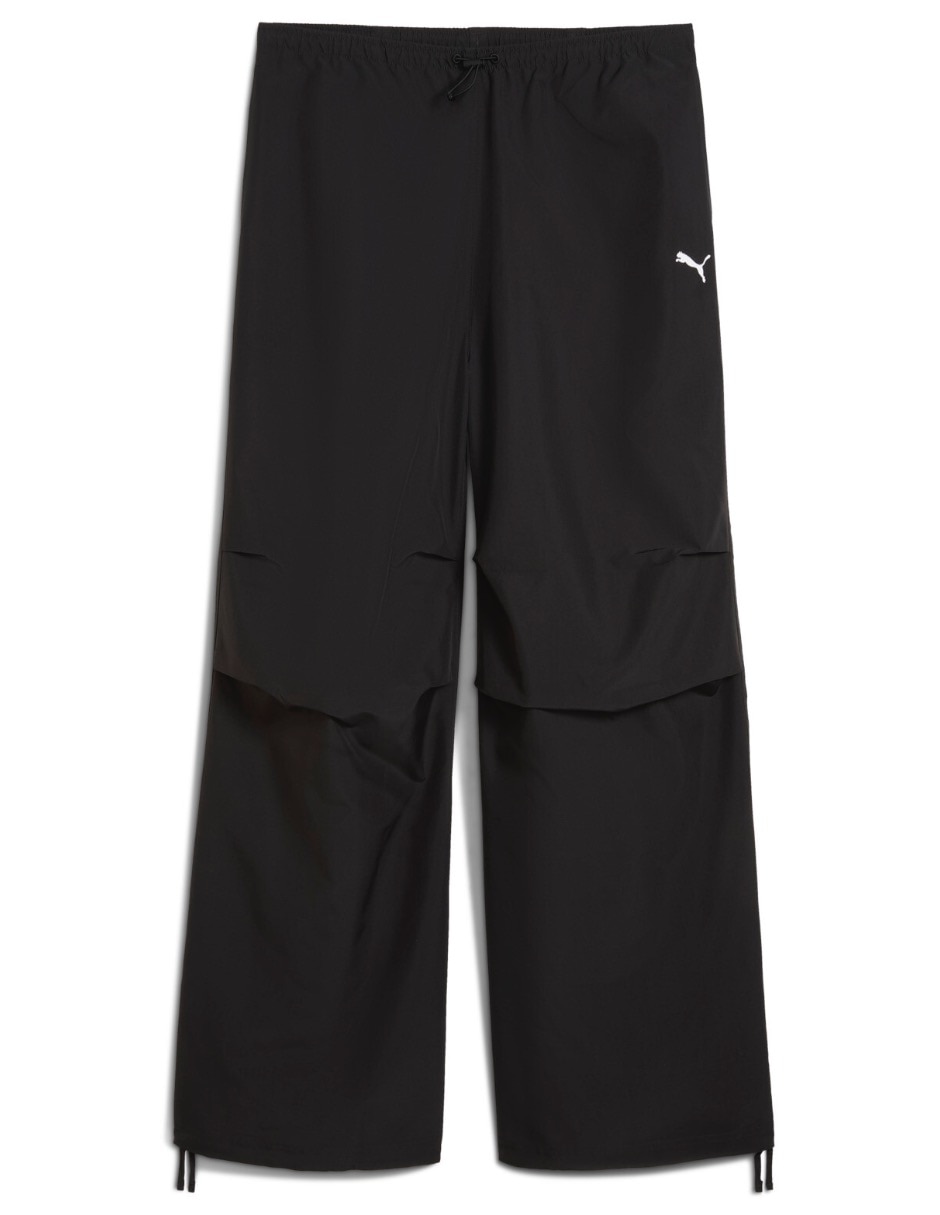 Pants regular con elástico para mujer 7
