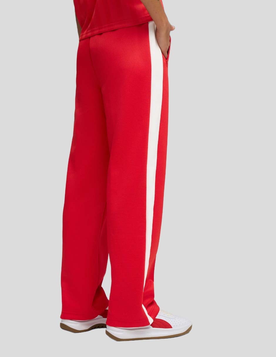 Pants straight con elástico para mujer 3
