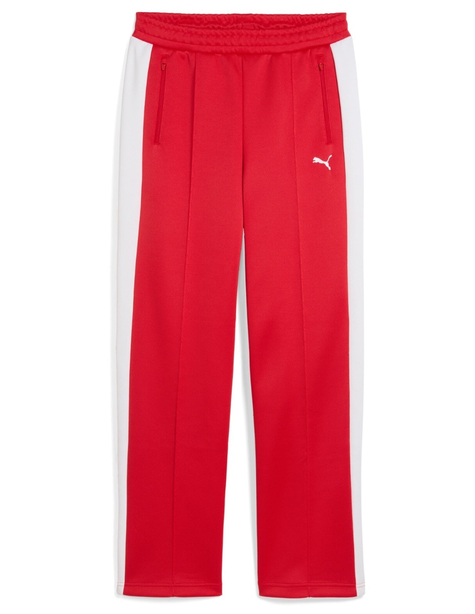 Pants straight con elástico para mujer 5