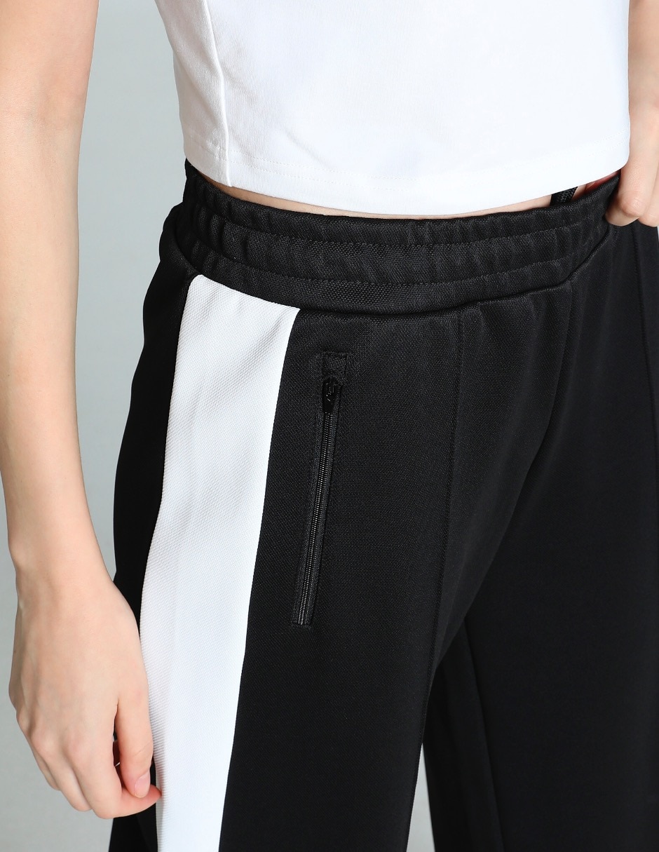Pants regular T7 con elástico para mujer 4