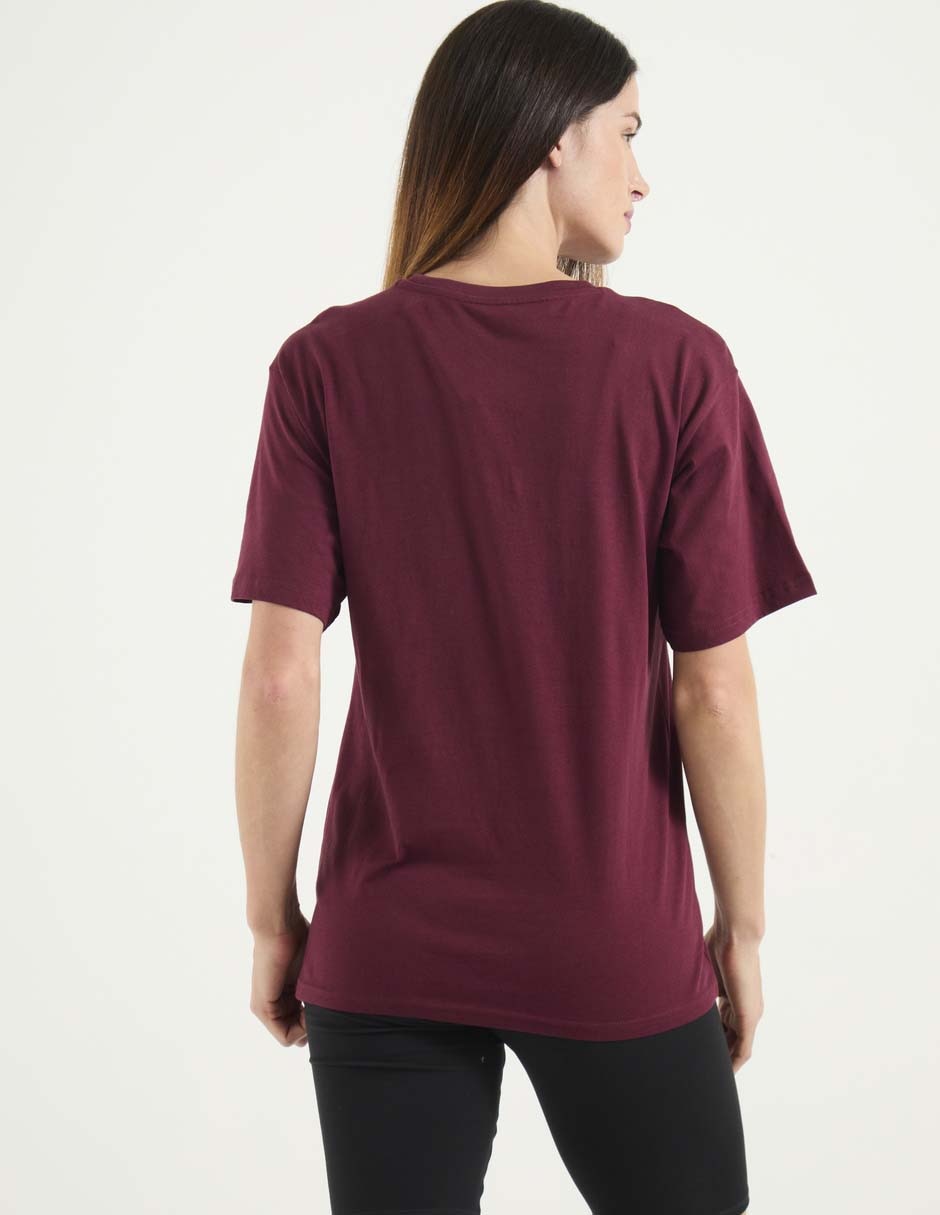 Playera manga corta Graphic Relaxed Energy Tee cuello redondo para mujer 2