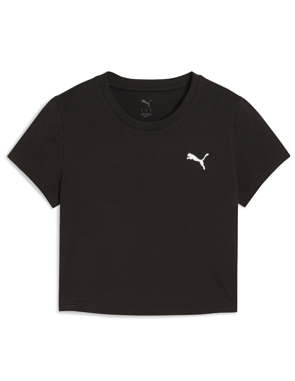 Playera manga corta Wardrobe Ess cuello redondo para mujer 6