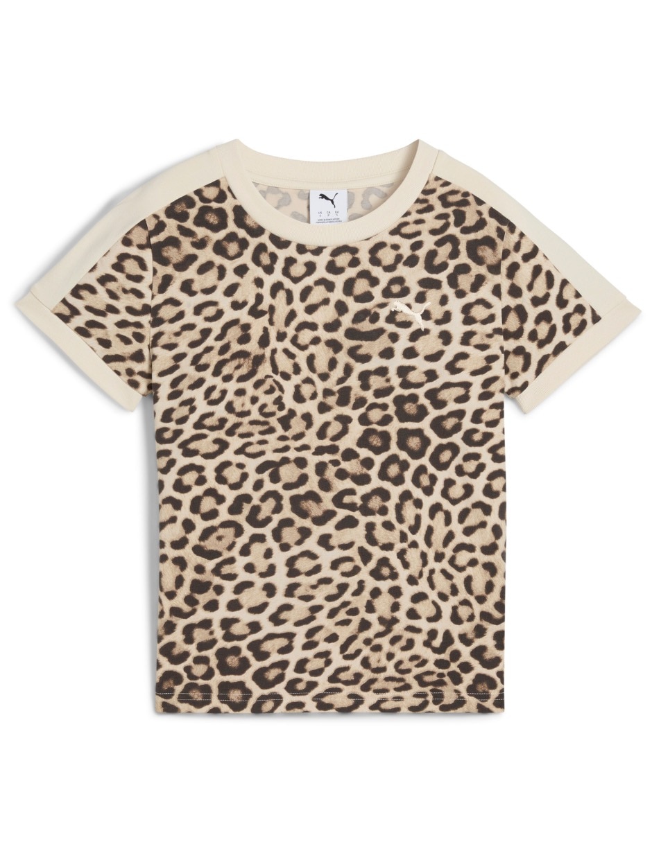 Playera manga corta cuello redondo para mujer 4