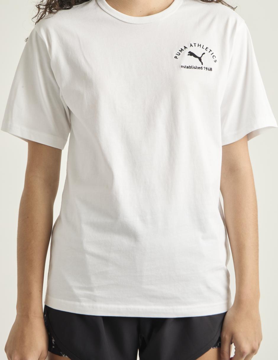 Playera manga corta cuello redondo para mujer 5